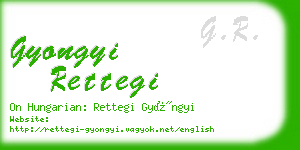 gyongyi rettegi business card